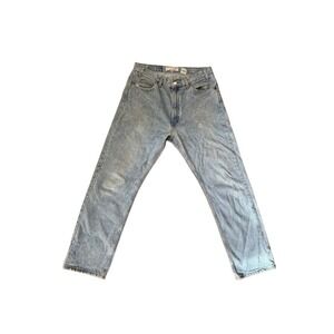 Vintage Levi's 505 Orange Tab Light Wash Straight Leg Denim Jeans Size 32x30